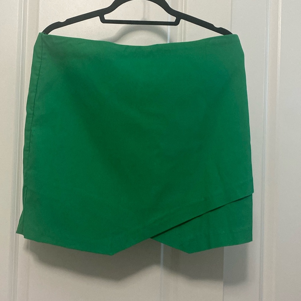 Green skort